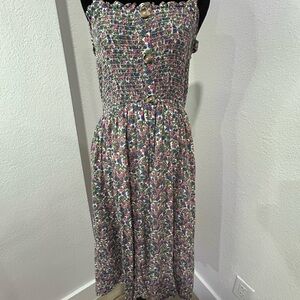 Liberty Love Multicolor Floral Midi Dress